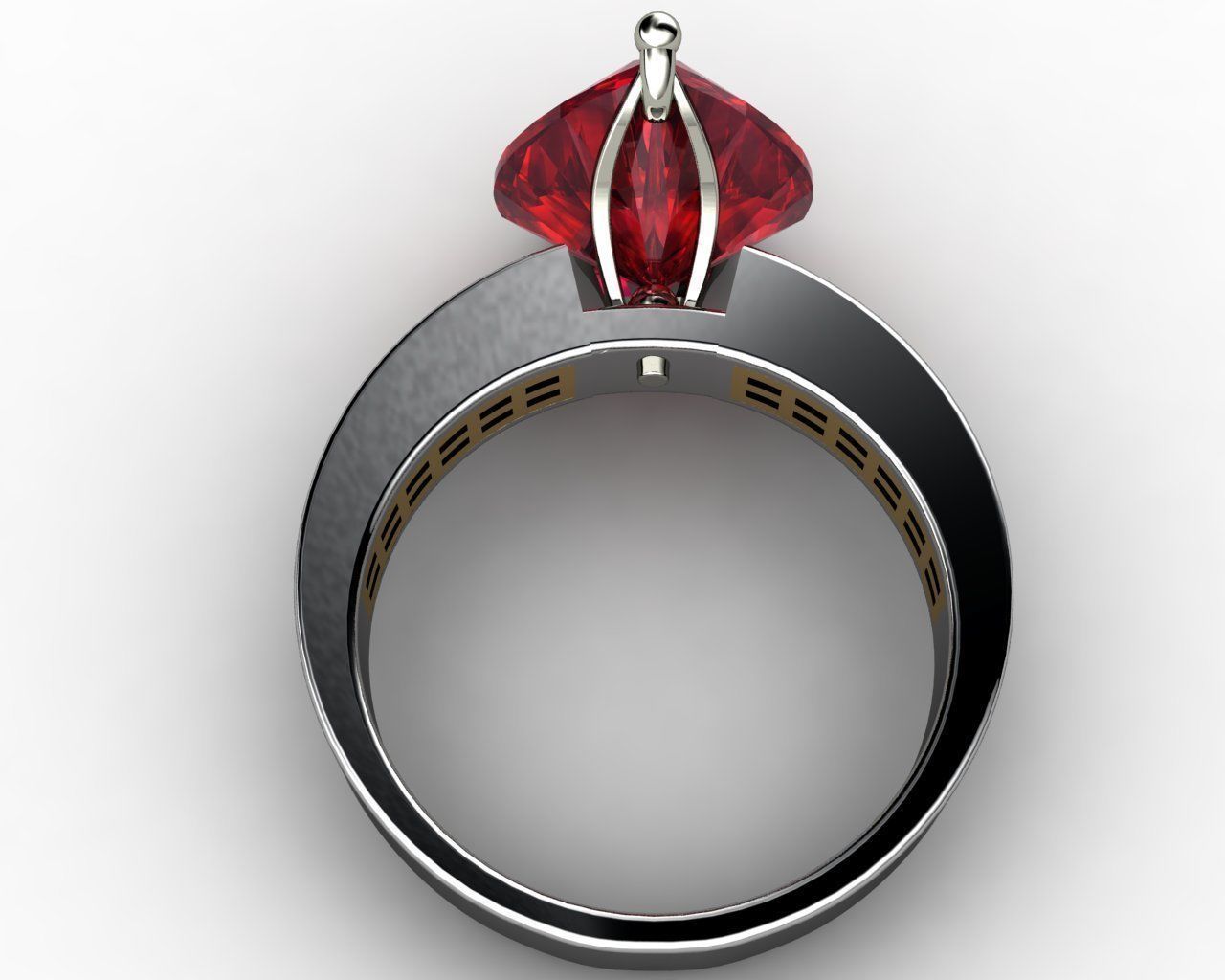 J RINGS N305 3D print model_7