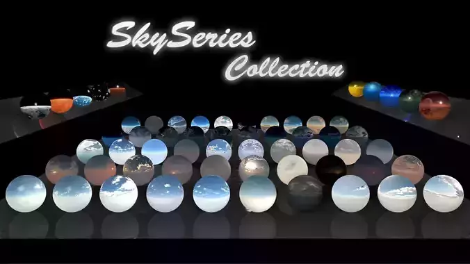 Sky Series Collection - HDRi Atmospheres Texture