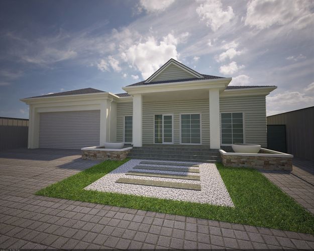 Suburban villa  Free 3D model