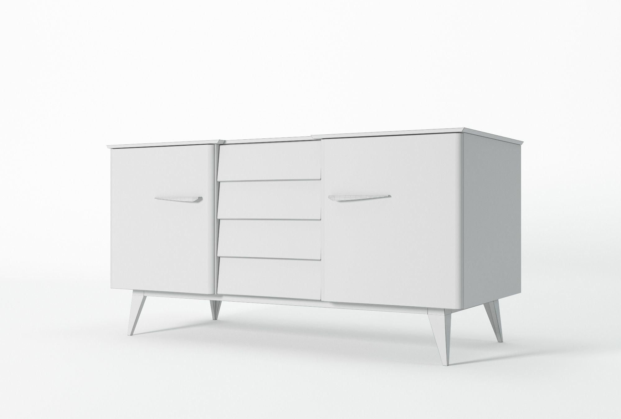 Lux Sideboard 3D model_4
