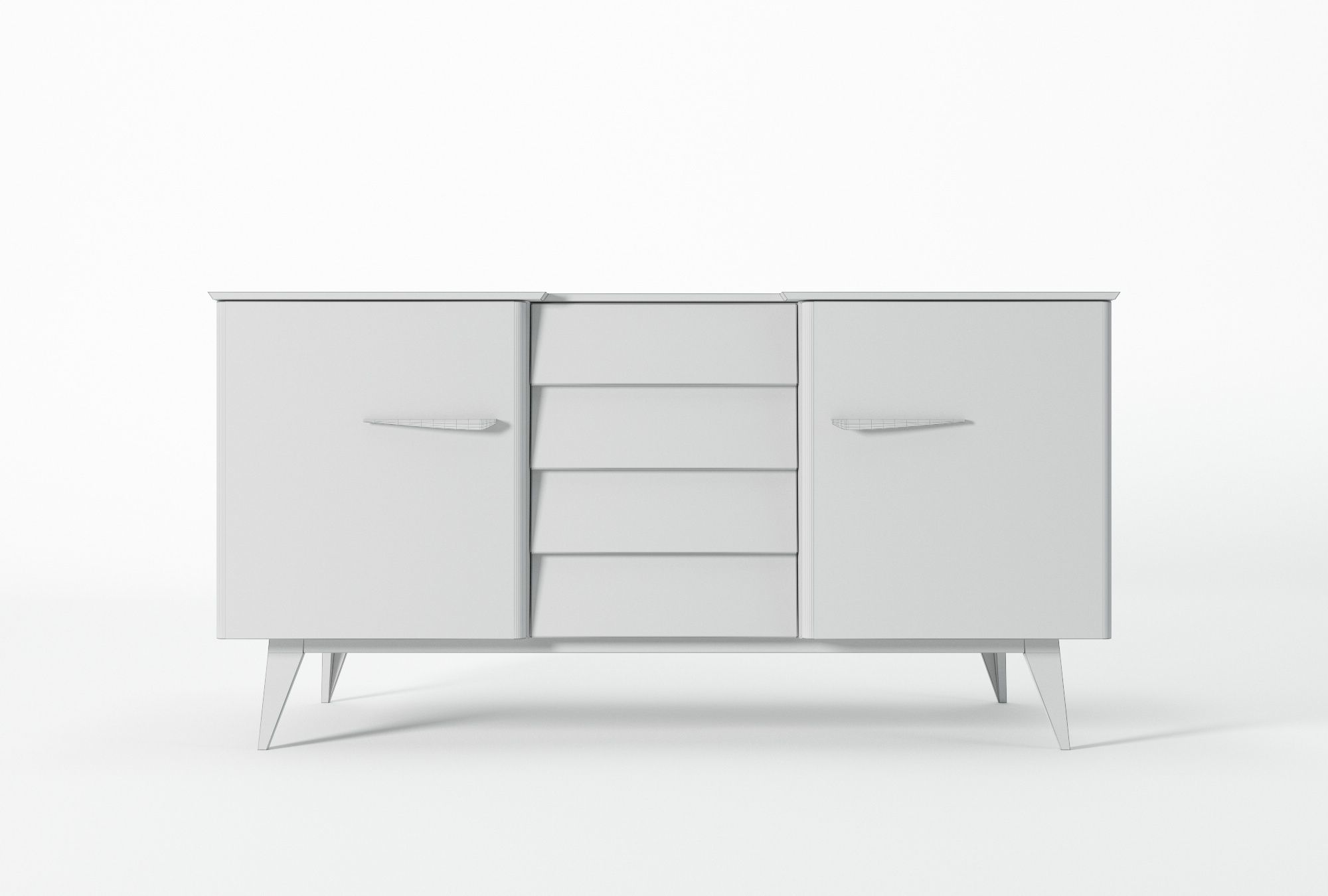 Lux Sideboard 3D model_2