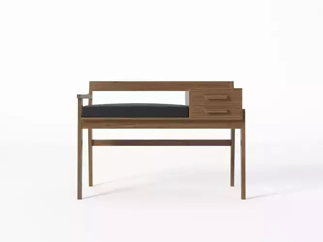 1960s Telephone Seat