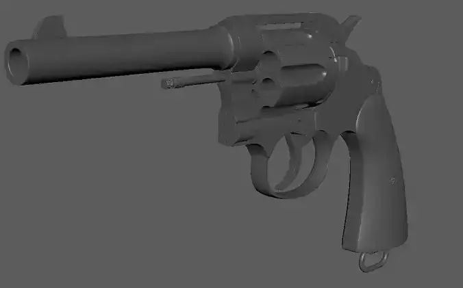 Colt 1917 Army DA 45acp 3D model