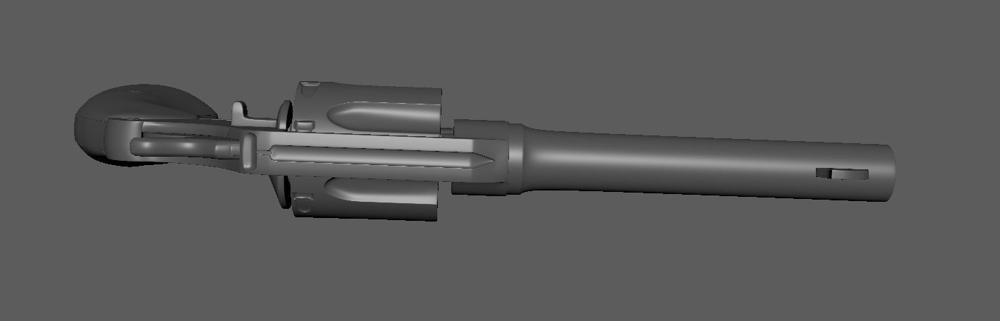 Colt 1917 Army DA 45acp 3D model_6