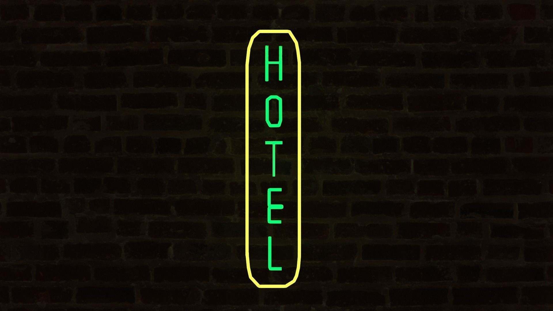 Neon Signs p2 - 15 Assets Low-poly 3D model_12