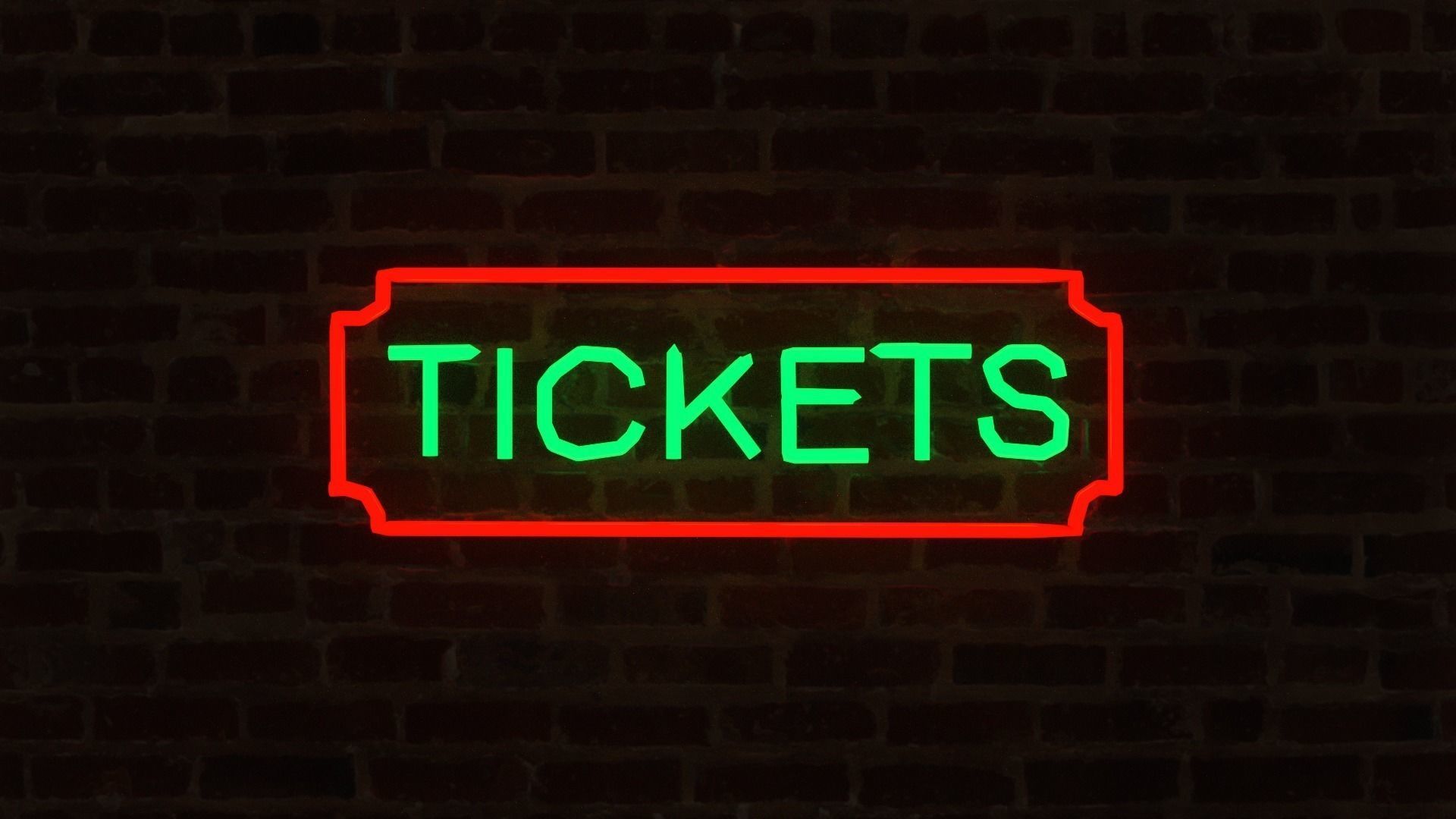 Neon Signs p2 - 15 Assets Low-poly 3D model_9