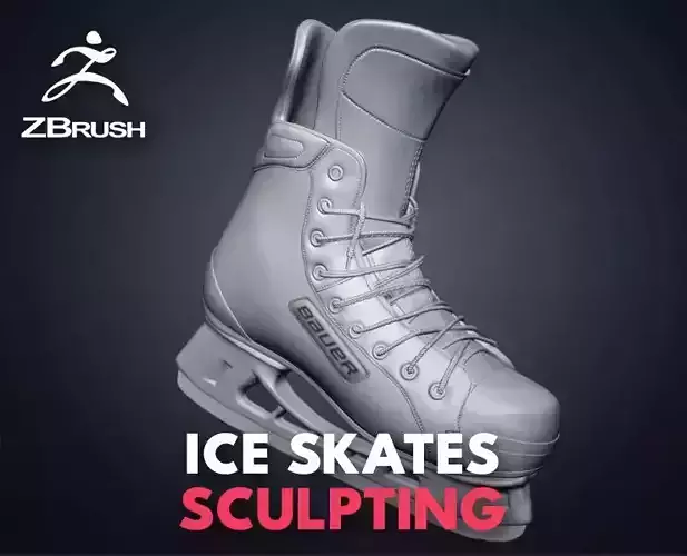 Ice Skate 3D model
