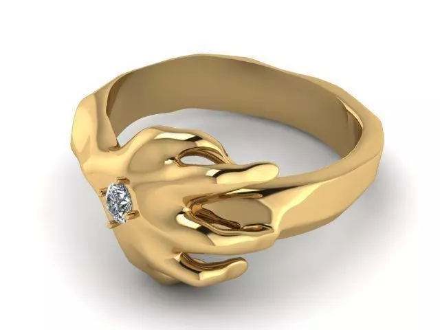 Ring T00456 3D print model_0