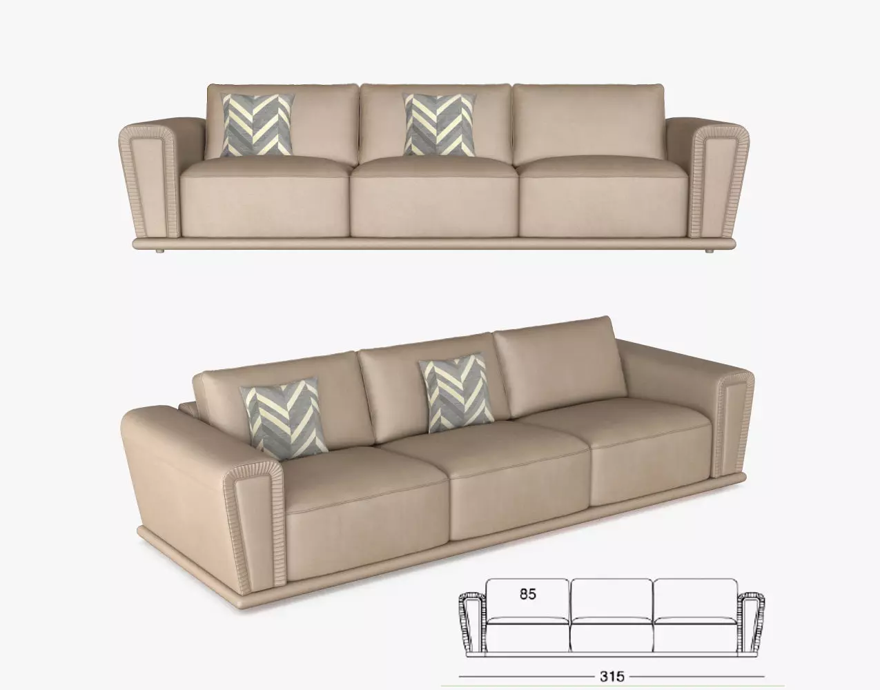 Longhi Royal 3D model