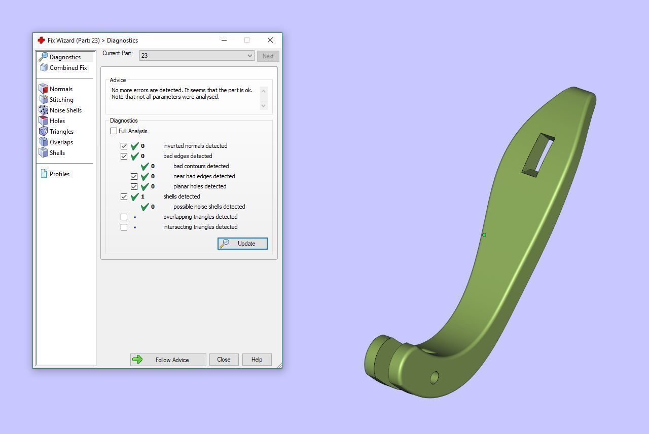 Diamond Earrings 3D print model_10