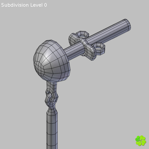 Earrings and bracelet with display box rigged low poly Low-poly 3D model_46