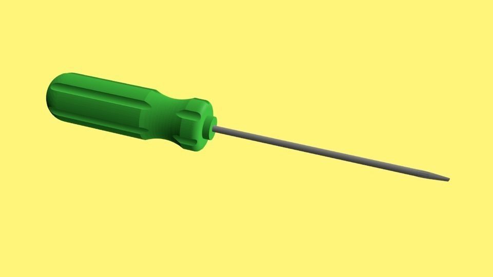 Screwdriver Free 3D model