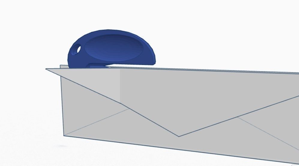 Letter Opener 3D print model_3
