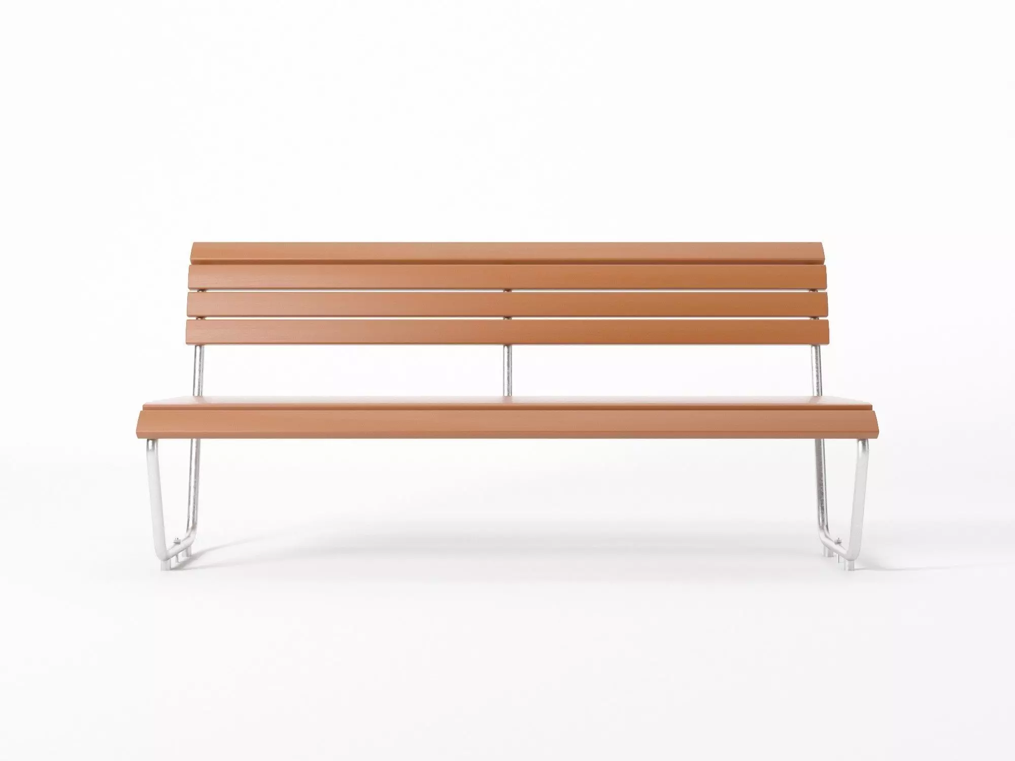 Swiss Park Bench 3D model_0