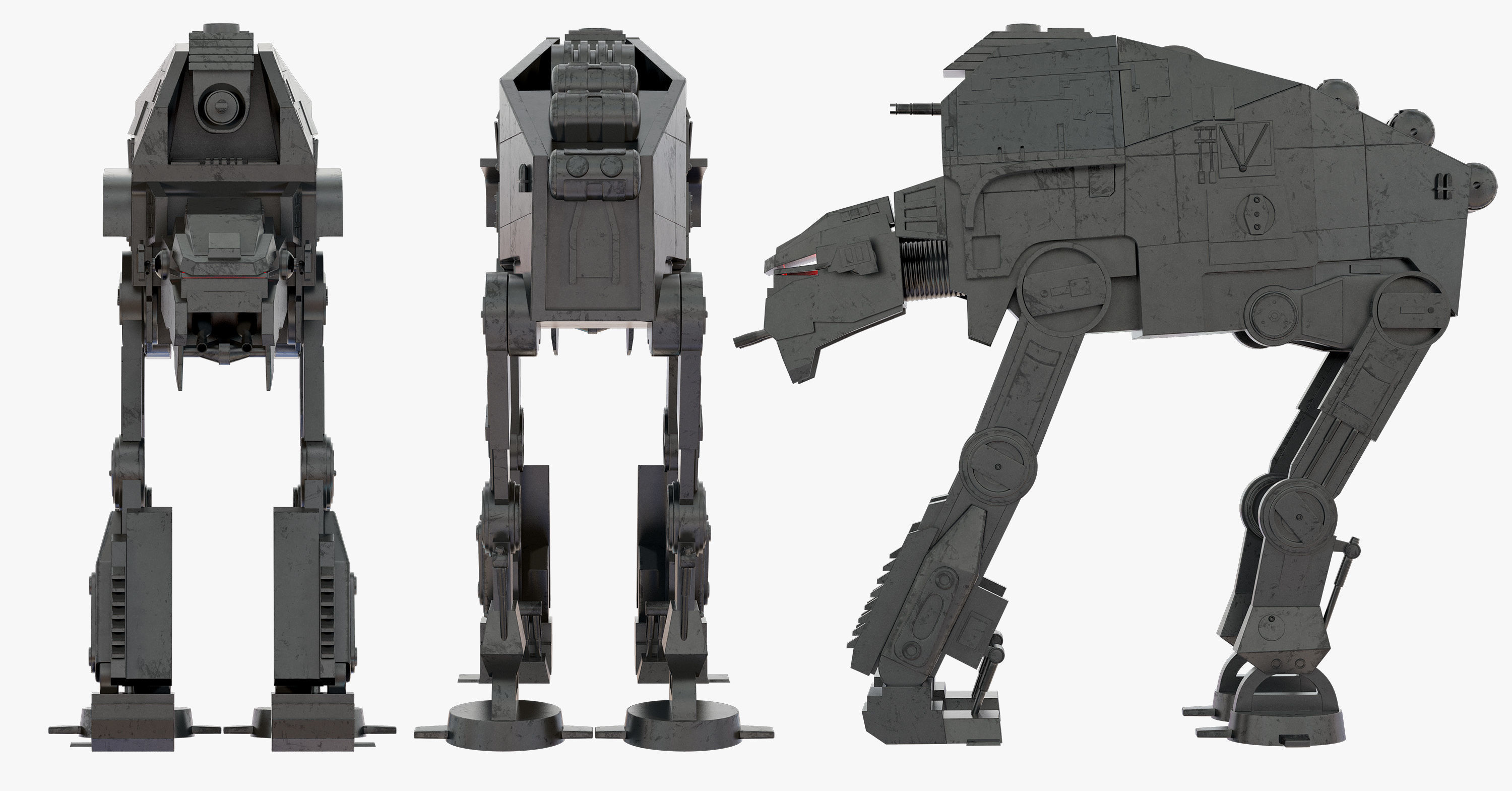 AT-M6 Star Wars All Terrain MegaCaliber Six RIGGED 3D model_21