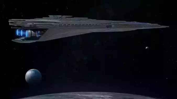 Star Destroyer 3D model