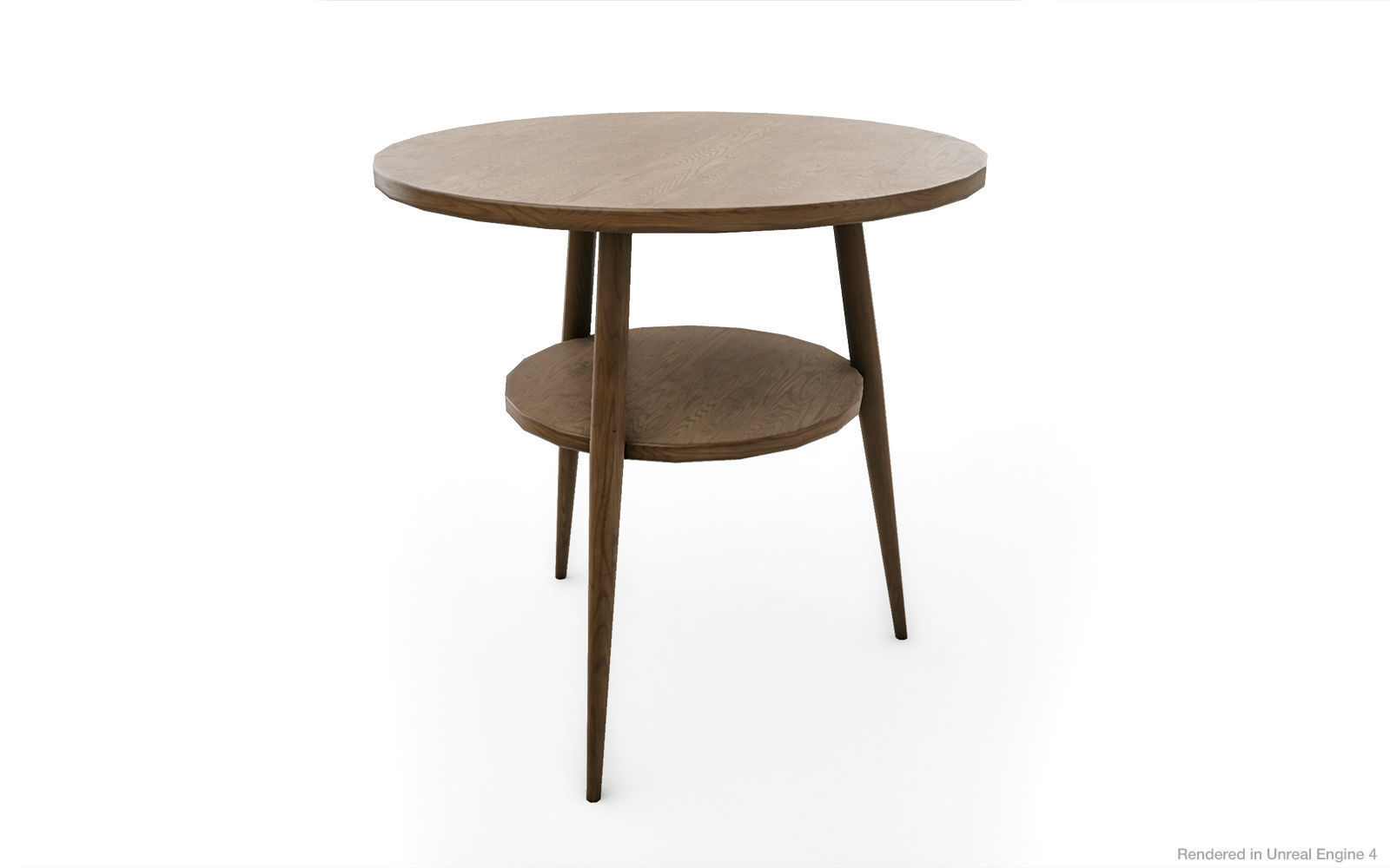 Coffee tables PBR Game Ready Low-poly 3D model_11