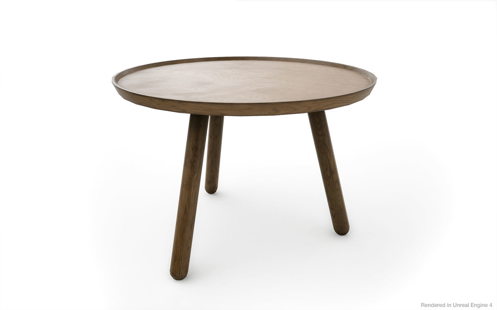 Coffee tables PBR Game Ready Low-poly 3D model_9