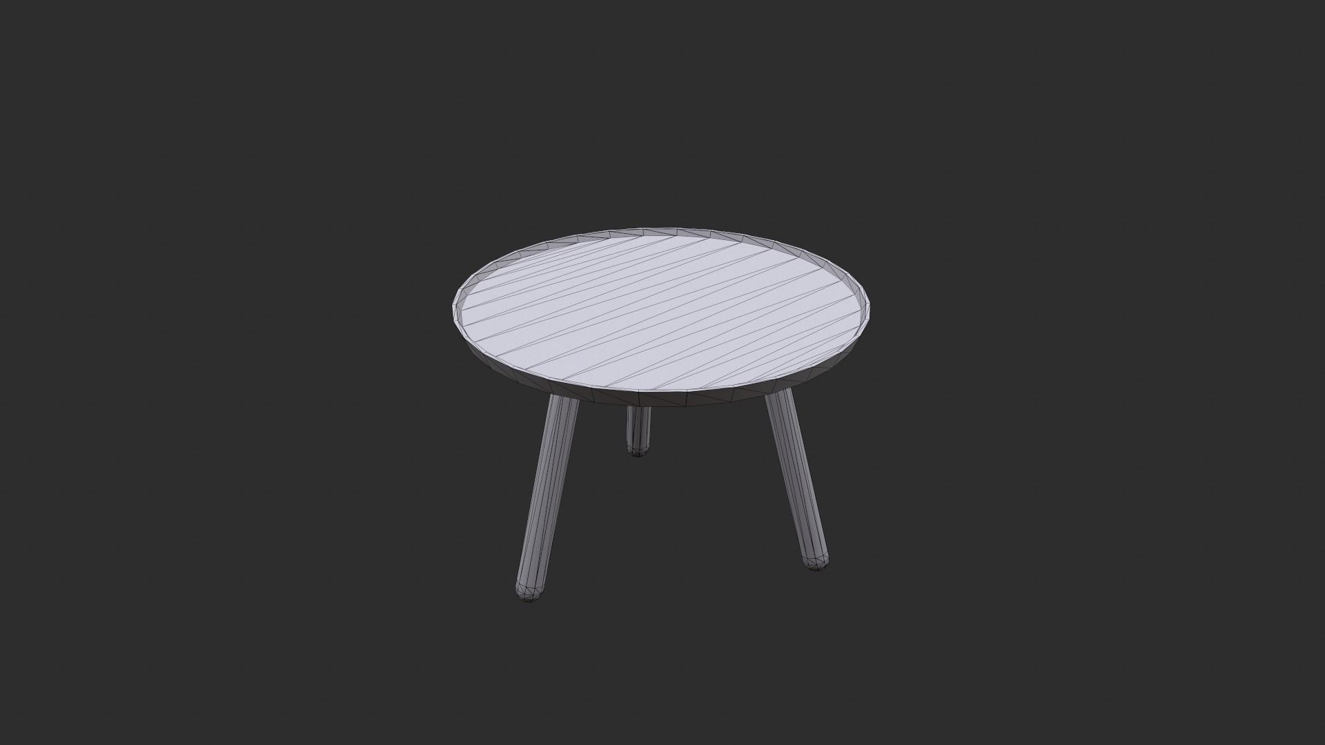 Coffee tables PBR Game Ready Low-poly 3D model_19