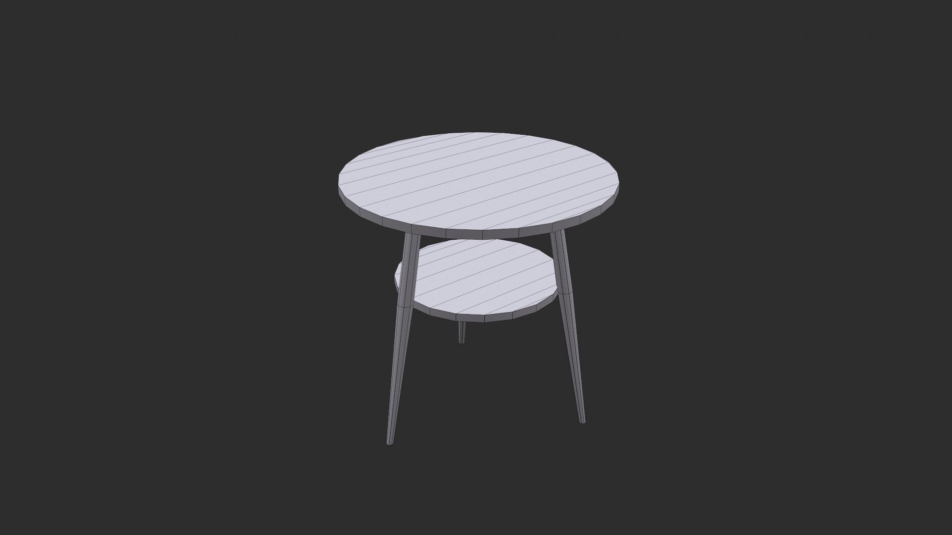 Coffee tables PBR Game Ready Low-poly 3D model_20