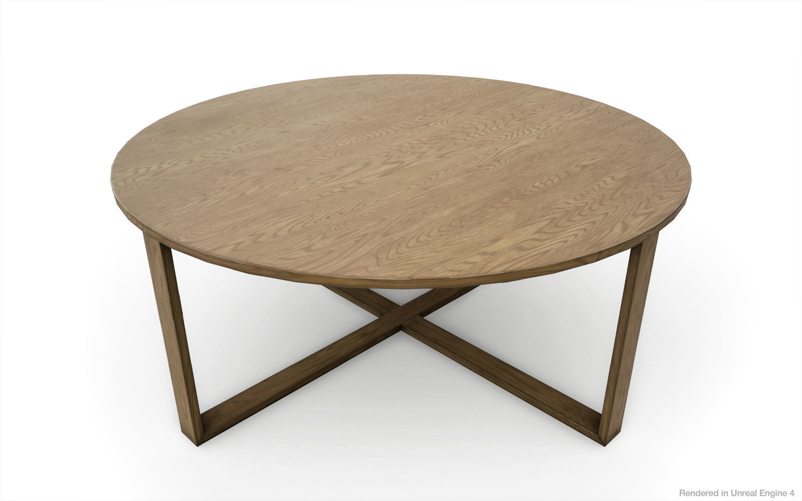 Coffee tables PBR Game Ready Low-poly 3D model_12