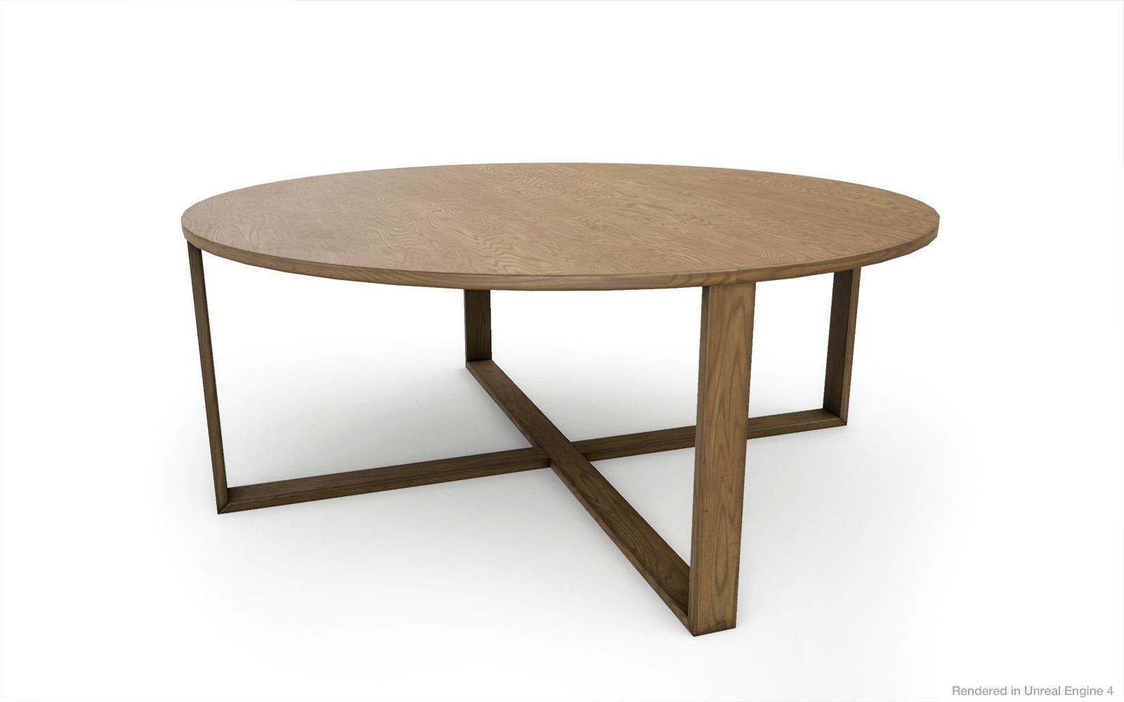 Coffee tables PBR Game Ready Low-poly 3D model_13