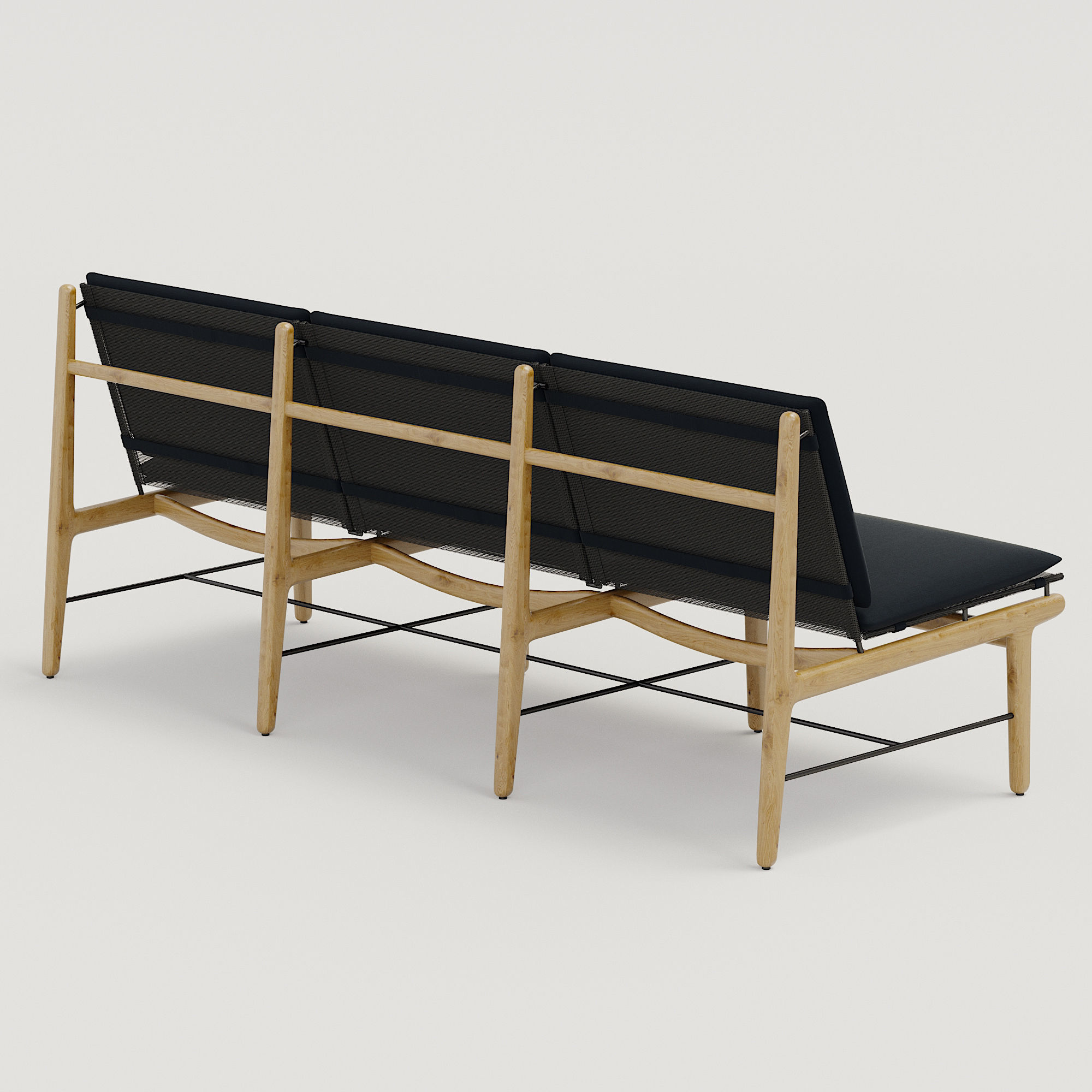 DWR Finn Three-Seater Sofa 3D model_1
