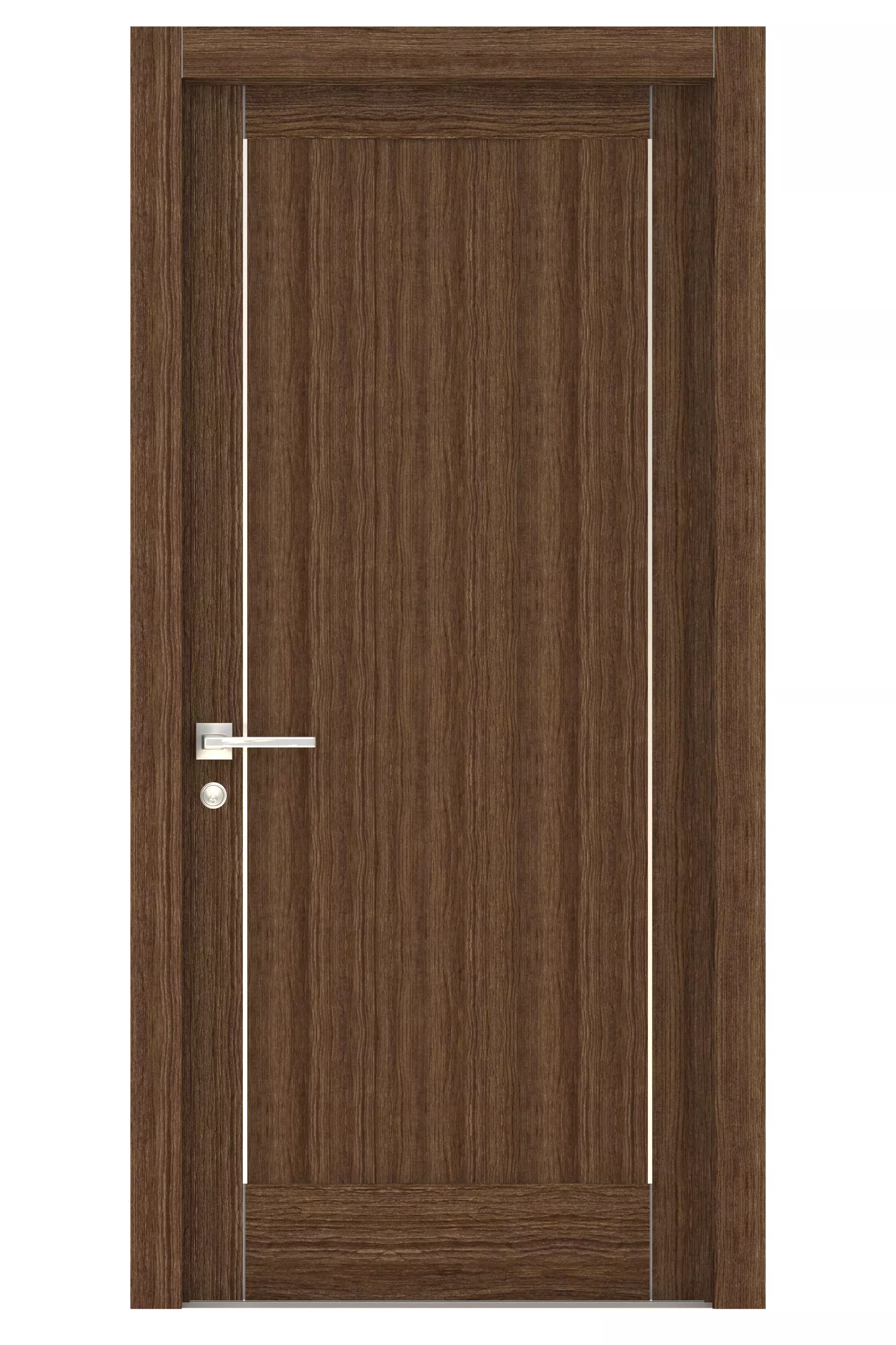 Door-075 wooden door 3D model