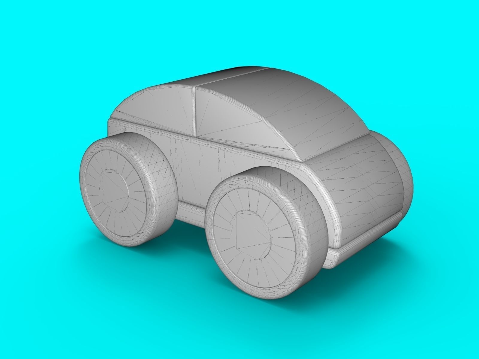 Car Toy 3D model_5