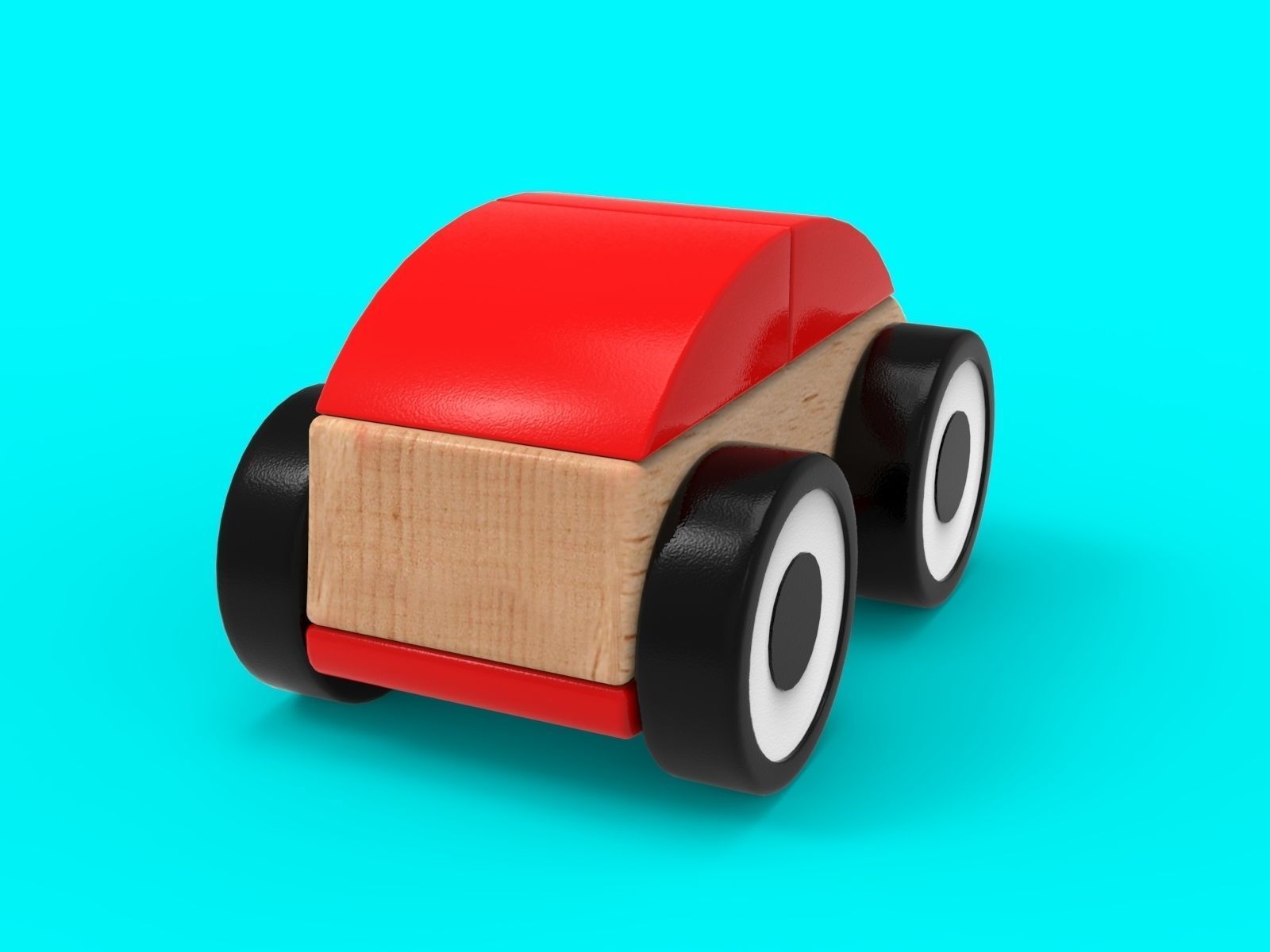 Car Toy 3D model_6
