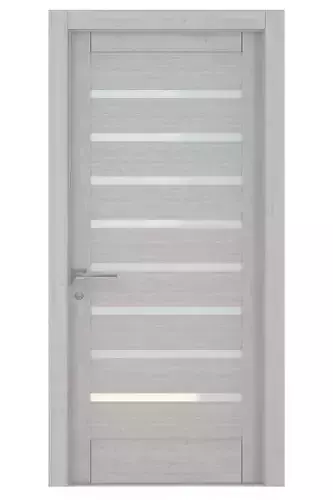 Door-085 wooden door with glass panel