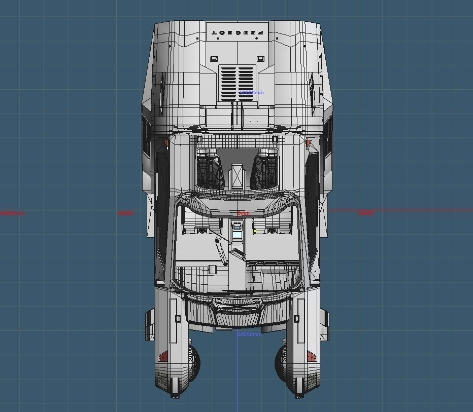 Blade-Runner 2049 Peugeot Police Spinner update 3D model_14