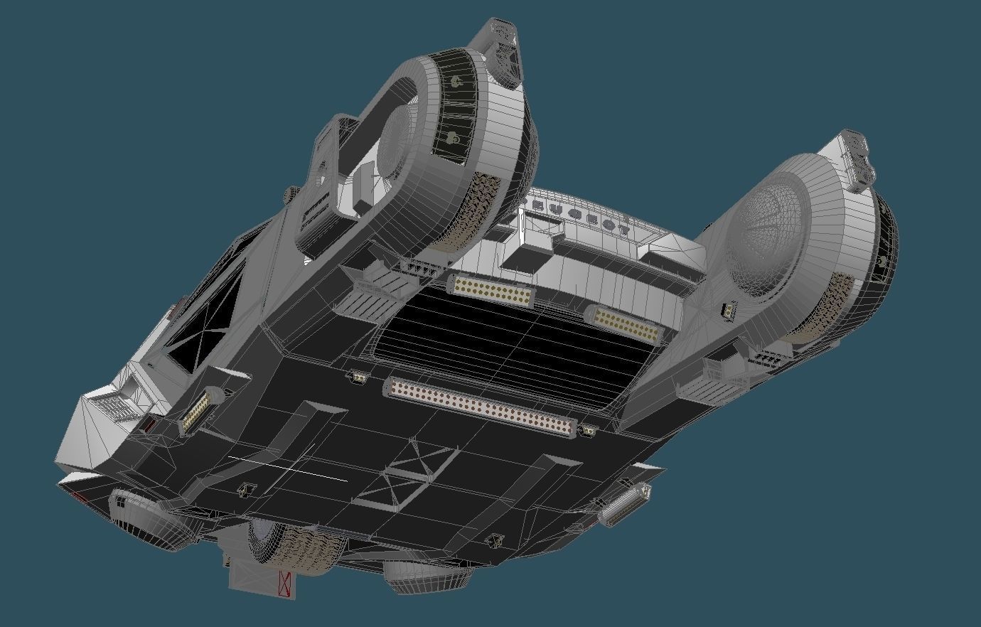 Blade-Runner 2049 Peugeot Police Spinner update 3D model_10