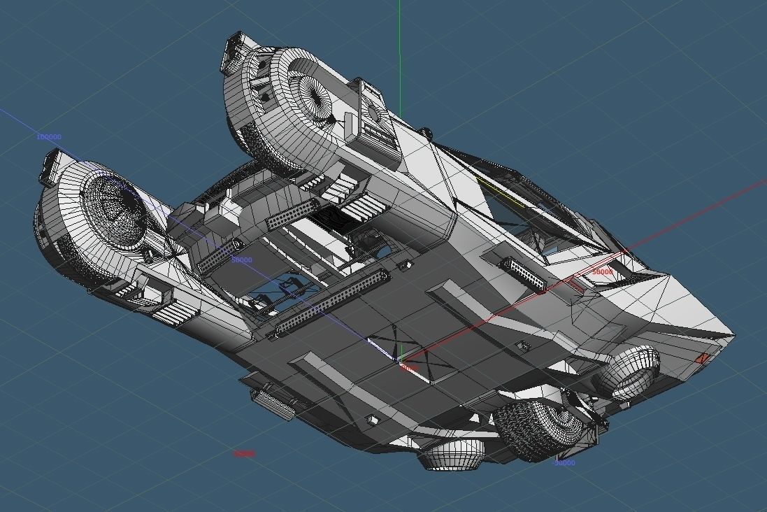 Blade-Runner 2049 Peugeot Police Spinner update 3D model_15