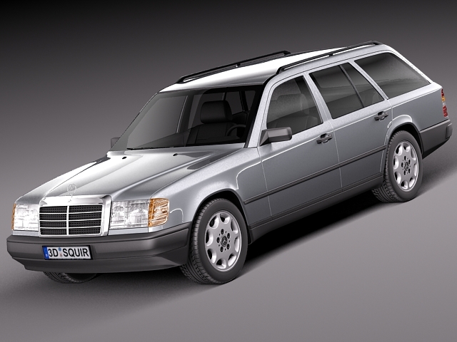Mercedes-Benz E class W124 Kombi 3D model