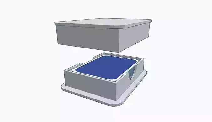 Playing Card Case 3D print model