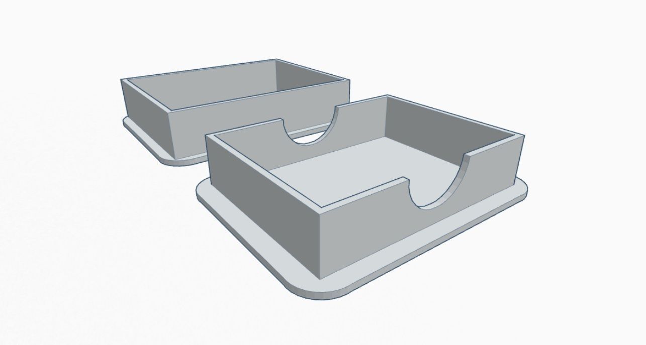 Playing Card Case 3D print model_1