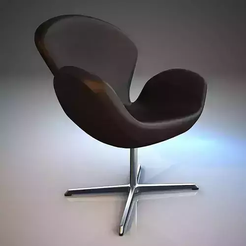 Armchair Swan 3D model