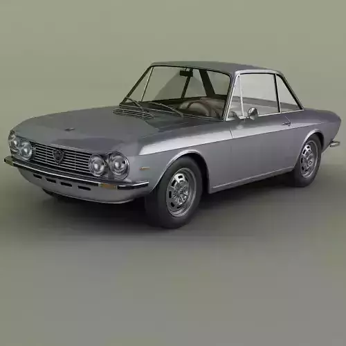Lancia Fulvia Coupe series 2 3D model