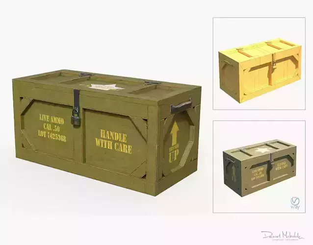 Wooden Military Case PBR