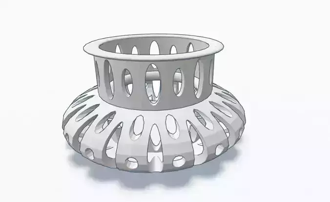 Tea Light 3D print model