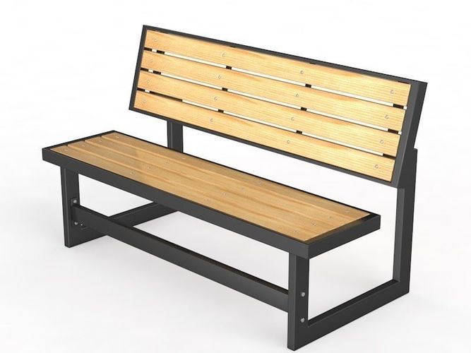 Bench - 08 3D model