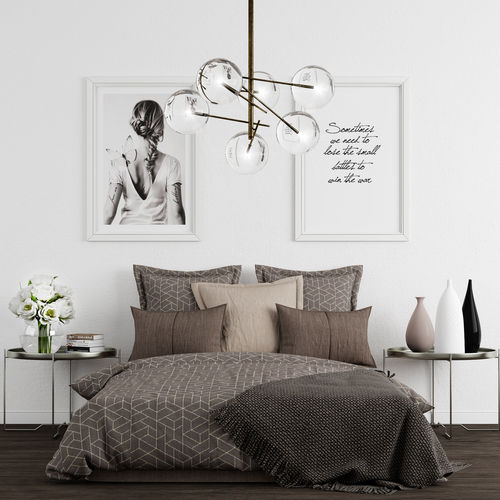Bedroom set4 3D model