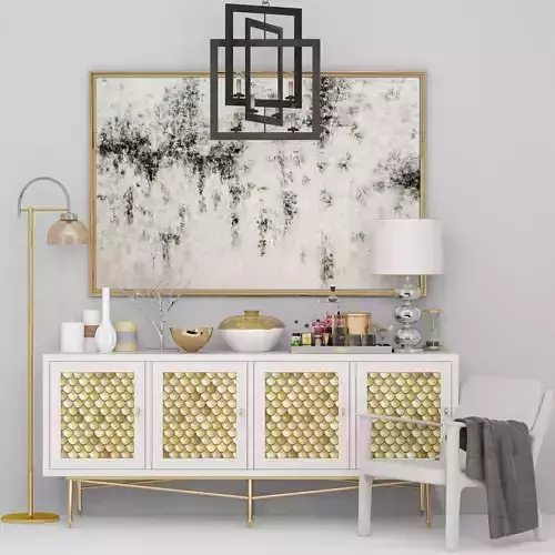 Decorative set Chest and decor
