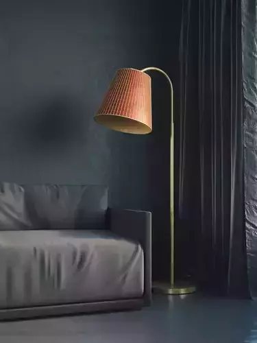 FL-Lampshape table lamp with shade