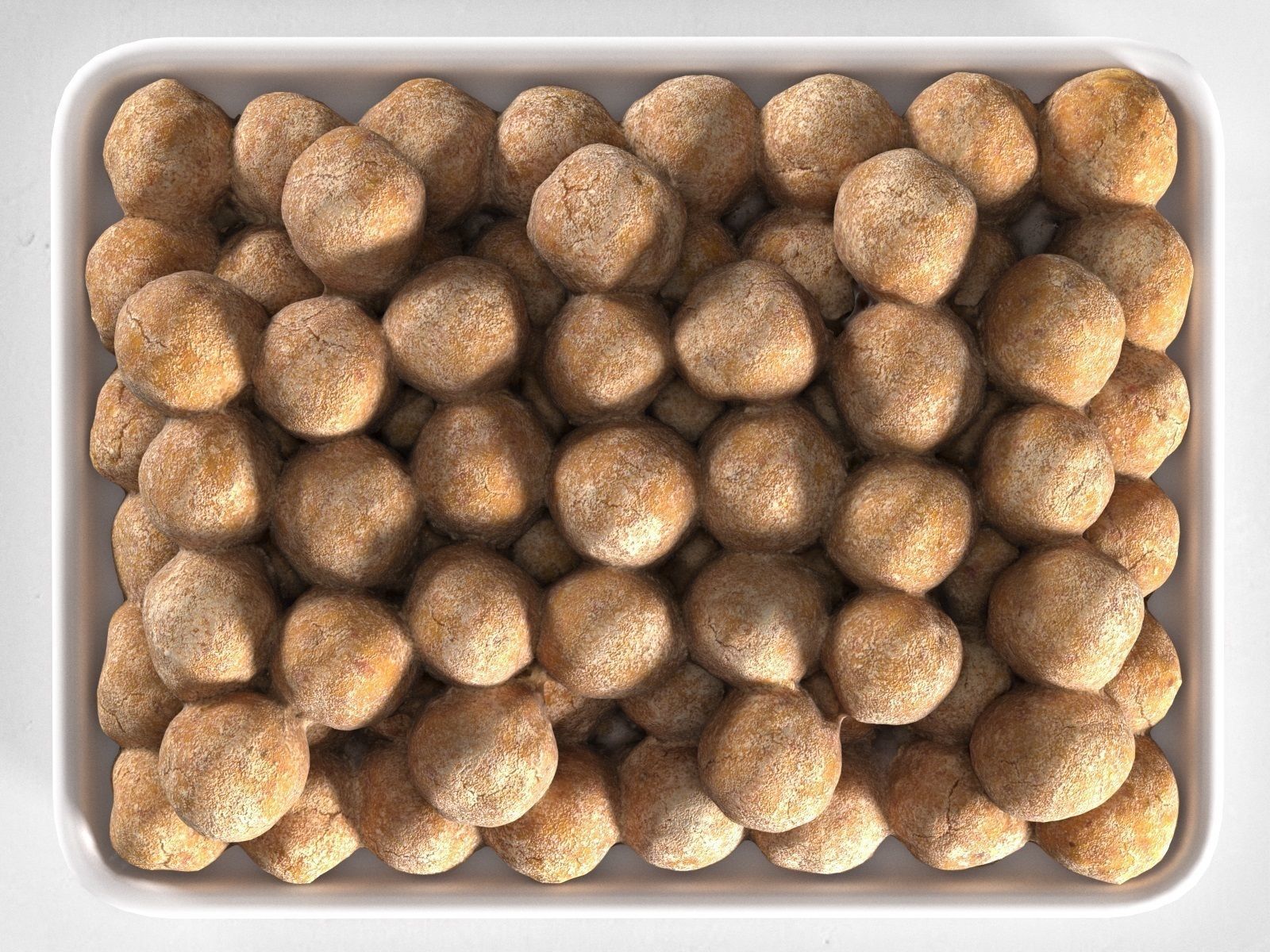 Stuffed and Fried Ascolana Olives 3D model_2