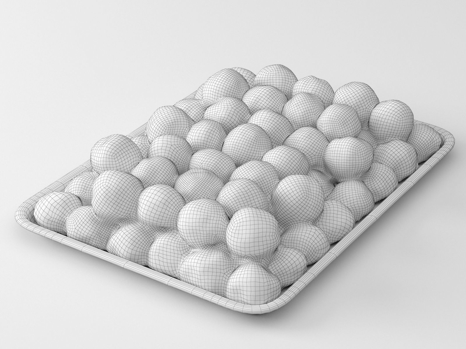 Stuffed and Fried Ascolana Olives 3D model_4