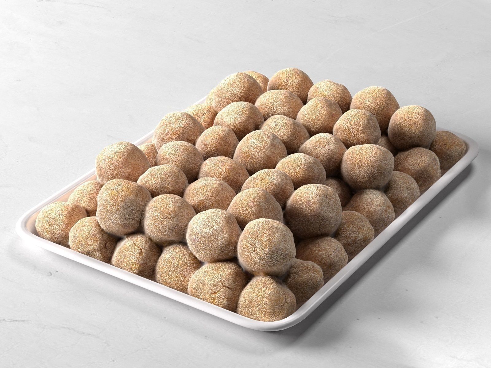 Stuffed and Fried Ascolana Olives 3D model_1