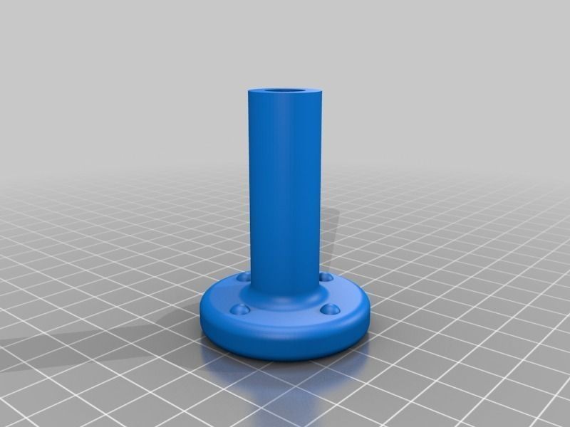 3D-printable split filament spool with threaded joint 135 mm Free 3D print model_6