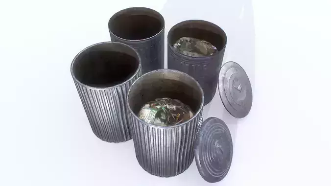 Trashcan pack PBR